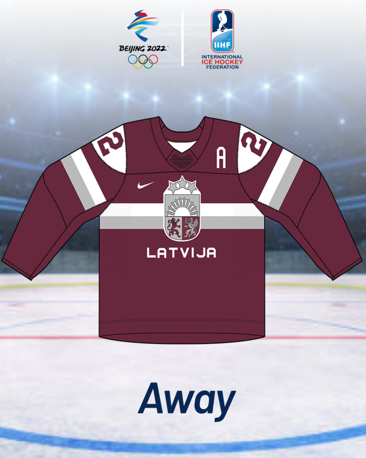 Hokeja fanu krekls LV22 (pieaugušo) - Pieaugušo fanu krekli