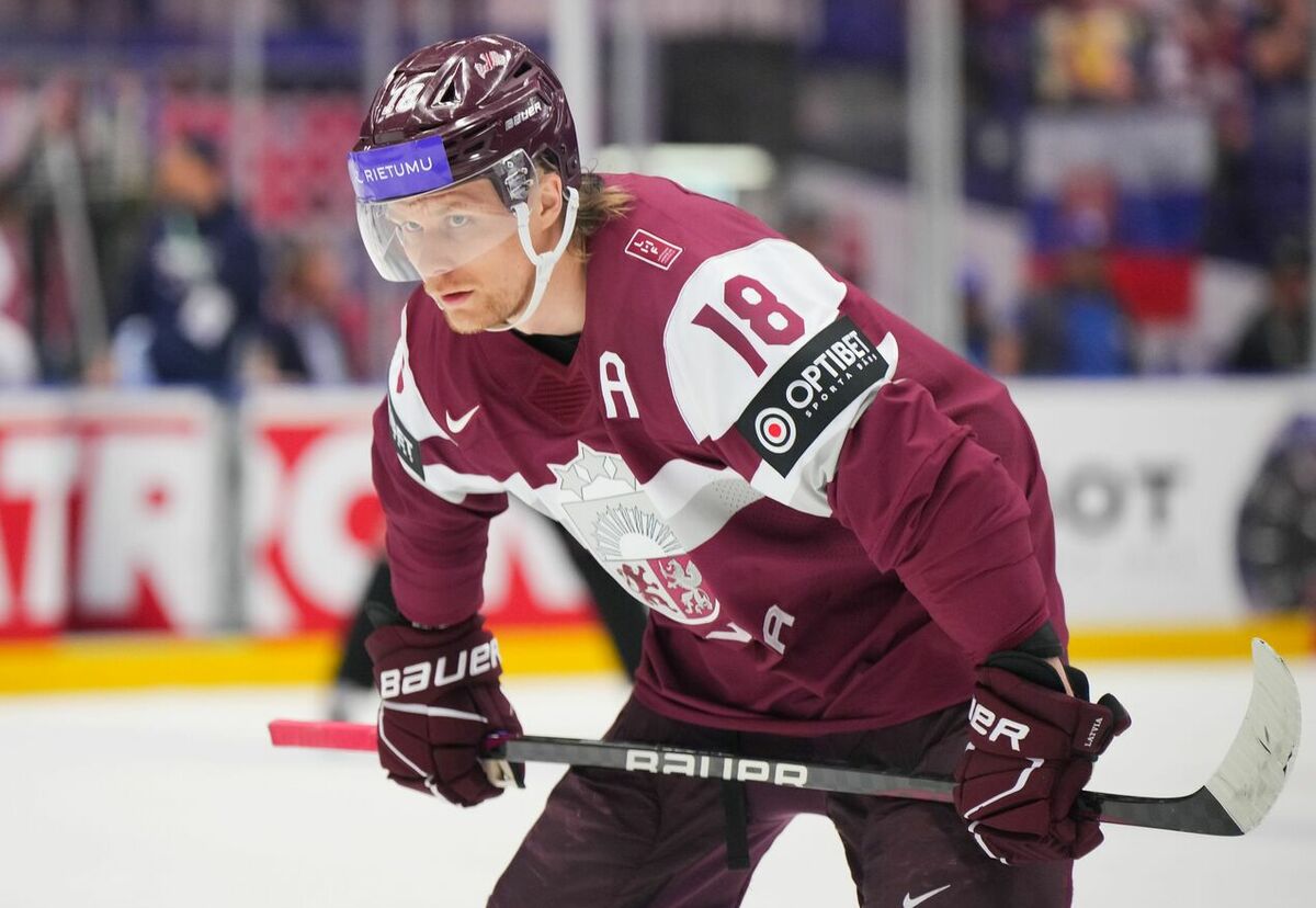 Nosaukti pirmie seši Latvijas hokejisti 2026. gada Ziemas olimpiskajām spēlēm