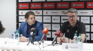 Preses konference ar ĢM un galveno treneri pirms spēlēm ar Norvēģiju