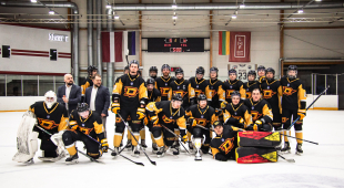 Daugavpils hokejisti triumfē 1. līgas regulārajā čempionātā