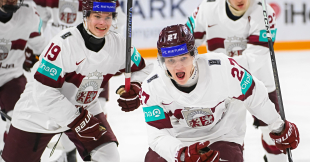 Latvijas U-20 junioru izlase atzīst Čehijas pārākumu