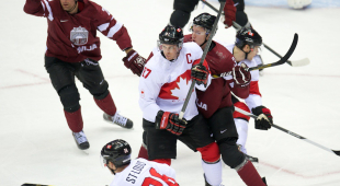 Latvijas valstsvienība hokejā olimpiskajās spēlēs (1936-2022)