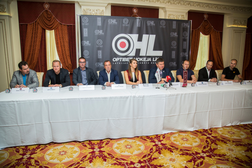 Aizvadīta OHL preses konference