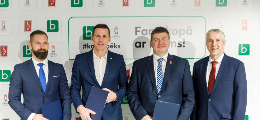 BITE paplašina sadarbību ar LHF un kļūst par pirmo oficiālo PČ hokejā Latvijā atbalstītāju