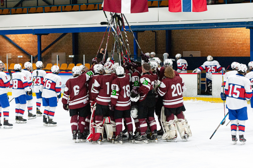 Decembrī Valmierā un Jelgavā startēs starptautiskie jauniešu izlašu turnīri