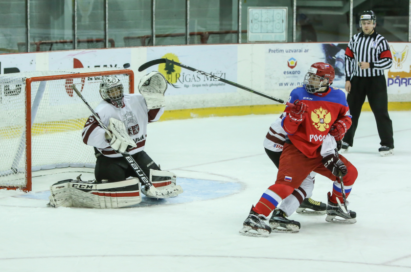 Latvijas U-17 izlase sīvā cīņā atzīst Krievijas valstsvienības pārākumu