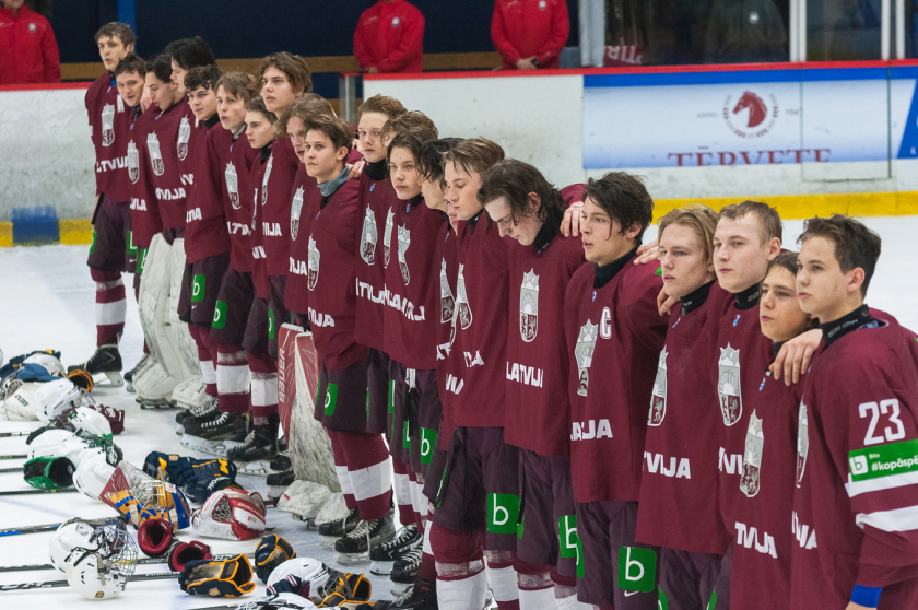 Latvijas U-18 izlase ar pārliecinošu uzvaru noslēdz Četru nāciju turnīru Norvēģijā