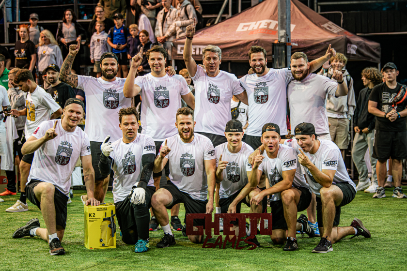 LHF komanda triumfē "Ghetto football" turnīrā!