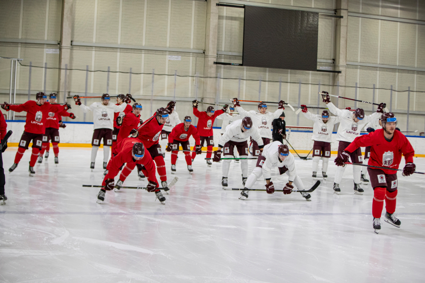Nacionālā hokeja izlase pirmdien oficiāli uzsāk gatavošanos 2024. gada Pasaules čempionātam!