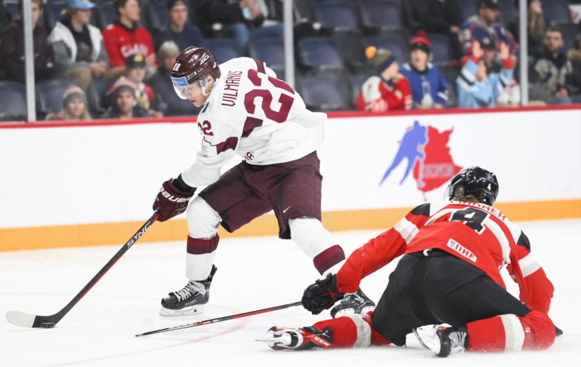 Paziņoti Latvijas U-20 hokeja izlases kandidāti Pasaules čempionātam elitē