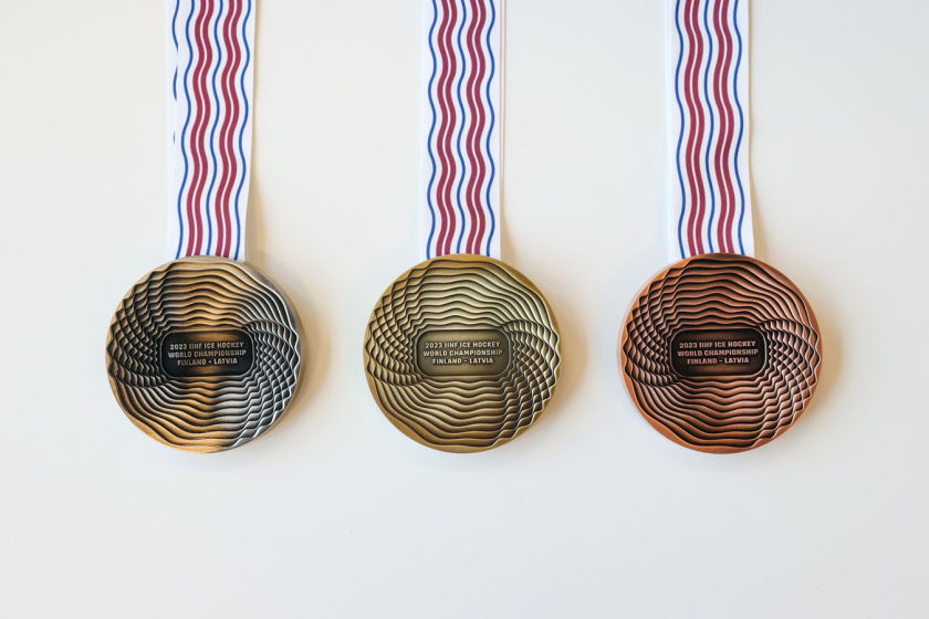 Prezentētas IIHF Pasaules Čempionāta Hokejā 2023 medaļas!