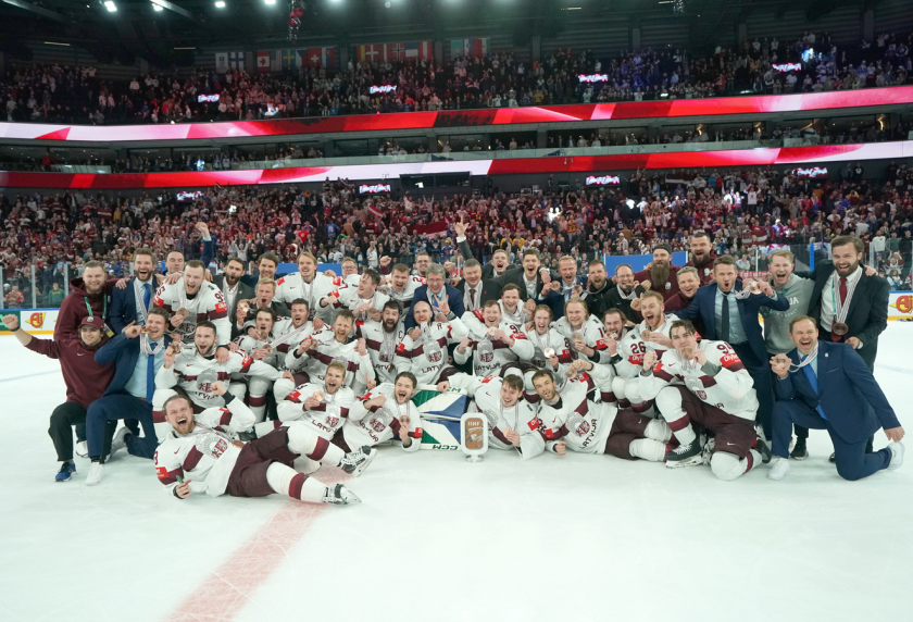 Trīs Zvaigžņu balvai nominēta “Sapņu komanda 2023”, LHF, izlases galvenais treneris Vītoliņš, kā arī Šilovs un Daugaviņš