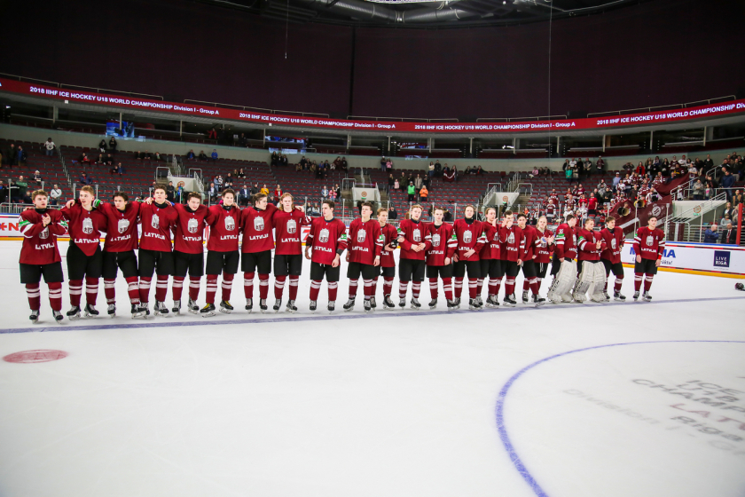 U18 izlase pieveic arī kazahus un čempionātu noslēdz ar perfektu bilanci