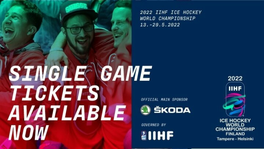 Uzsākta individuālo biļešu pārdošana uz pasaules čempionātu Somijā!