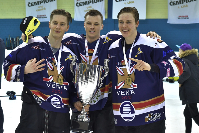 “Venta2002” kļūst par JAHL čempioniem!